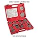 OEMTOOLS 27111 Disc Brake Tool Set, Front and Rear Brake Piston Tool, 11 Adapters Included for Use with Most Cars, Forces or Rotates Pistons into Calipers