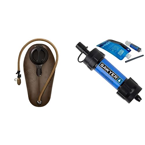 CamelBak Mil-Spec Crux 100 oz Reservoir + Sawyer Mini Water Filter