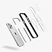 FLOLAB for iPhone 14 Pro Max Case: Surtect Tri-Fusion, Ultra Protective Slim Design, Military Grade Drop Tested, Compatible with MagSafe, Crystal Clear with Arctic White
