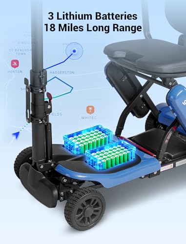 Electric Mobility Scooter Foldable Compact