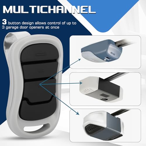 Image of for Genie Garage Door Opener Sensor and Remote, Compatible with All Genie /Overhead Garage Door Opener, for Model GSTB-R STB-BL G3T-R O3T-A O3T-BX