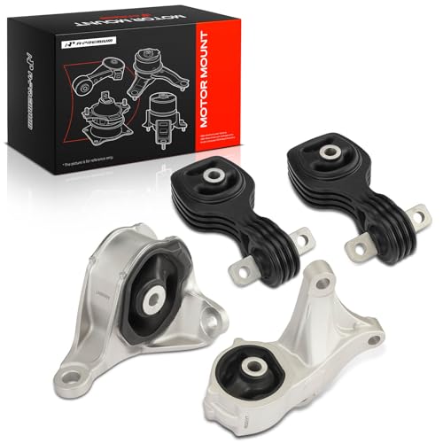 A-Premium Engine Motor Mount and Transmission Mount and Torque Strut Mount Kit Compatible with Honda CR-V CRV 2012 2013 2014 2.4L, Automatic Transmission, 4-PC Set, Replace# 50850T0AA81