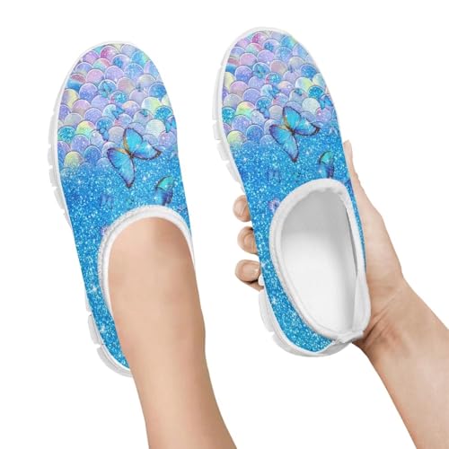 Little Kids Slip On Walking Shoes Breathable Athletic Fitness Shoe Light Elastic Sneakers for Indoor Outdoor Size 11-15 White Sole2