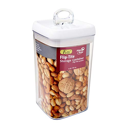 Pote para Mantimentos Hermético Bono Home de Acrílico Flip Tite 2,4 litros