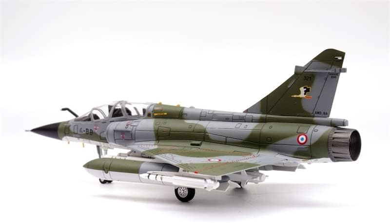 Miniatura 4 de PANZERKAMPF - Aeronave de la Fuerza Aérea Francesa Mirage 2000N Fighter 3214-BB 172 DIECAST Modelo preconstruido