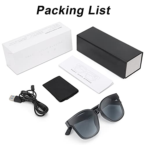 Smart Glasses Bluetooth Audio Sunglasses with Open-ear Speaker,Waterproof and UV Protection, for Men and Women,Suitable… - Image 8