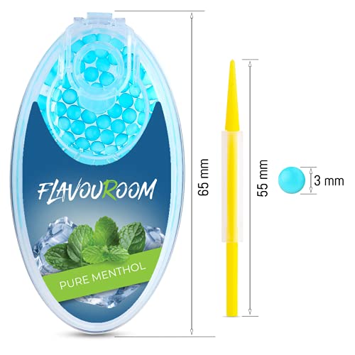 Flavouroom - Premium Aromakugeln 100er Set | DIY Aroma Kapseln Filter für unvergesslichen Flavour Geschmack | inkl. Box… – Bild 3