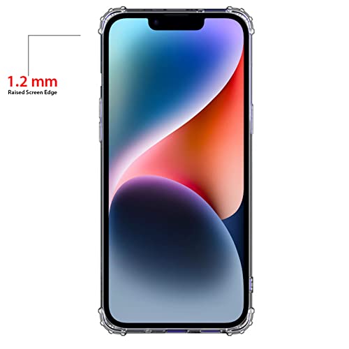 Image of Amazon Brand - Solimo Basic Case for Apple iPhone 14-6.1 inch (Thermoplastic Polyurethane Clear)