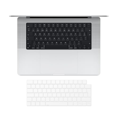 elago Cover Premium per Tastiera Ultra Sottile in TPU Compatibile con MacBook Pro (M5/M3/M2/M1) 14'&16', MacBook Air (M5/M2) 13'&15', MacBook Neo (A18 Pro) 13” con Touch ID (Layout UK/EU)