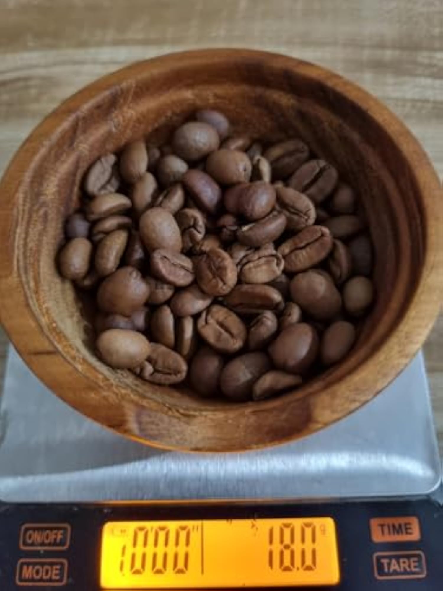 Rustic Wooden Coffee Dosing Cup Set