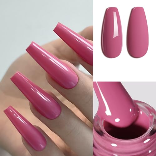 Esmalte de uñas morado mate NovaCharm rápido secado miniatura 6