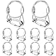 WECAN Sicherheitsseil-Befestigungsvorrichtung, Bühnenlicht-Sicherheitskabel, transparentes Seilkopf-Traversenzubehör Zubehör-Klemmhaken, 3 mm Durchmesser, 30 cm Länge, (10er-Pack, weiß)