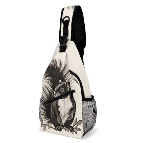 Bolso crossbody deportivo para mujer y hombre 38x20 cm miniatura 1