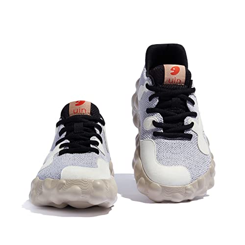 UIN Women's Walking Travel Shoes Slip On Casual Lightweight Wide Toe Chunky Fashion Sneaker Figueras3