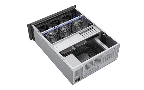 Image of Rosewill 4U Rackmount Server Chassis | Supports up to 2 x 3.5 HDD & 4 x 2.5 SSD | E-ATX & SSI-EEB Compatible | 360mm AIO Support | 3X 120mm PWM Fans | USB 3.2 Type-C | RSV-L4620