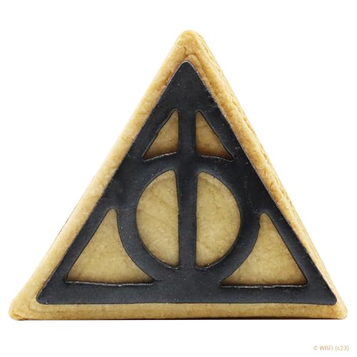 PME Harry Potter Fondant & Cookie Cutter, Deathly Hallows, Gold - Image 2