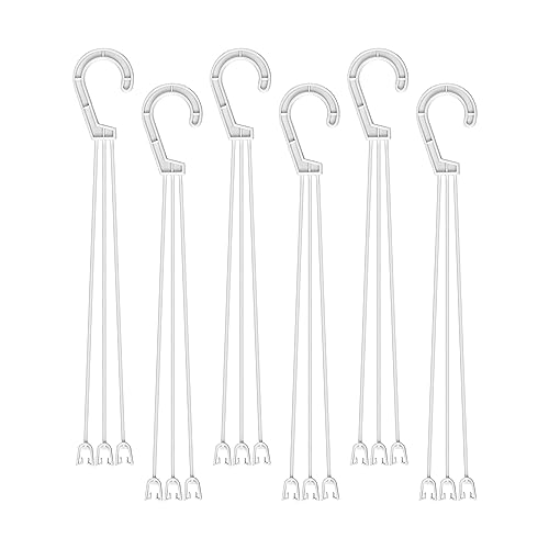 Ofxdd PH3508 Plant Hanger 6 Pcs - Plastic Hanging Planters cover