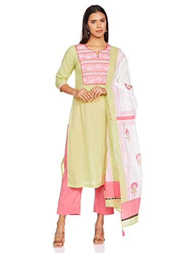 Image of Rain & Rainbow Women's Cotton Salwar Suit Set
