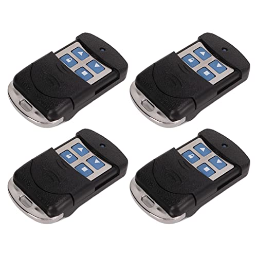 Gonetre 433 MHz Telecomando Chiave 4 pz, Porta del Garage, Auto, Dispositivo Domotico, 5V, 433 MHz, Copia, Portachiavi, Antifurto, Produzione Professionale