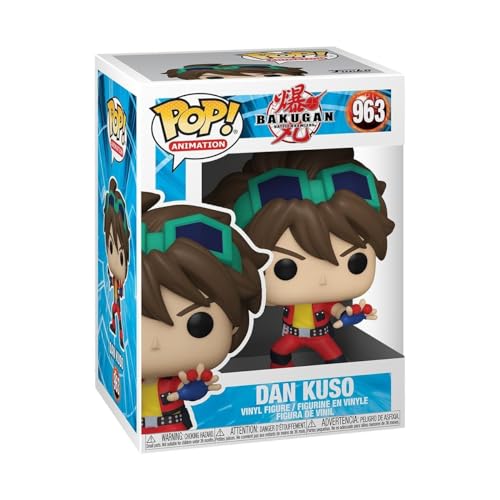 Funko Pop! Animation: Bakugan - Dan - Figura de Vinilo Coleccionable - Idea de Regalo- Mercancia Oficial - Juguetes para Niños y Adultos - Anime Fans - Muñeco para Coleccionistas y Exposición