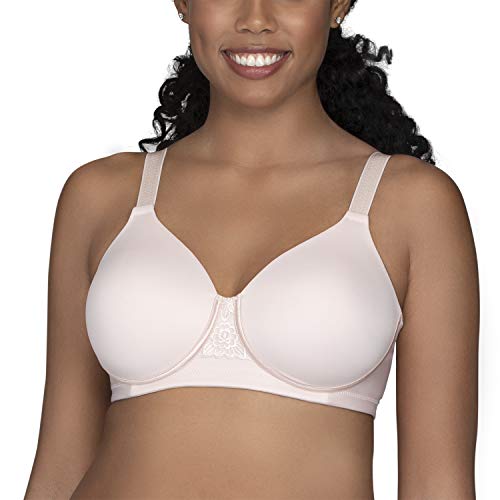 Vanity Fair Womenâ€™s Beauty Back Full Figure Wirefree Bra 71380, sheer quartz, 40C