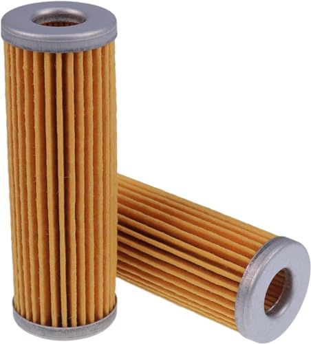Zuide For Kubota Engine Fuel Filter 2PCS 15231-43560 1T021-43560 15231-43562 14301-12470 120-670 Fits G4200 G5200 B1500 B1750 B7100 All B Series and Older G Series 29 Tractors