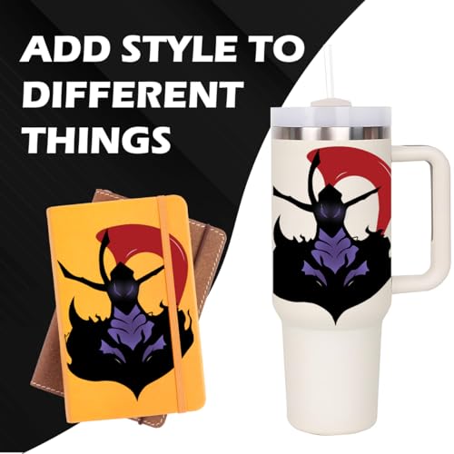 Image of Solo Leveling Peeker Anime Manga Decal Water Resistant Sticker Indoor Use Ideal for Laptop Window (Igris 1)