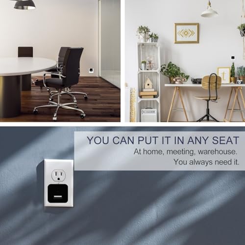Security Camera Hidden Camera Charger 1080P Indoor Secret Cameras-NO WIFI | Mini Spy Camera with EU to UK Adapter Small Nanny Cameras with Motion Detection Loop Recording for Indoor Surveillance - Image 7