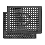 WILLKOMMEN Kitchen Sink Mat, 12' x 10' Dish Drying Mat,...