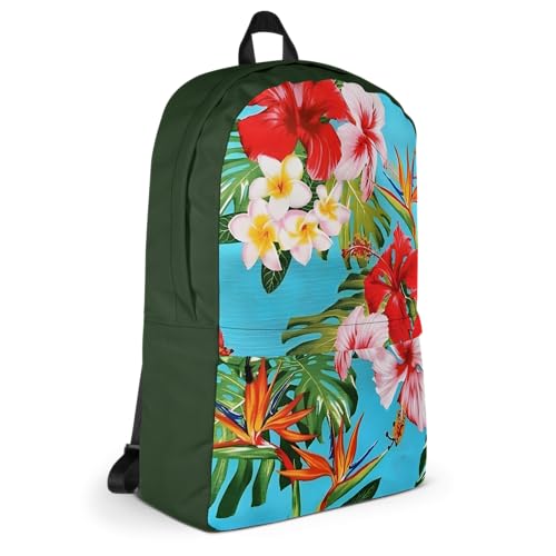 Sac à dos motif à fleur des îles idée cadeau tendance pour jeune fille
