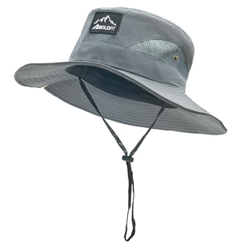 Boldfit Unisex Sun Hat for Men & Women with UPF Protection Wide B...