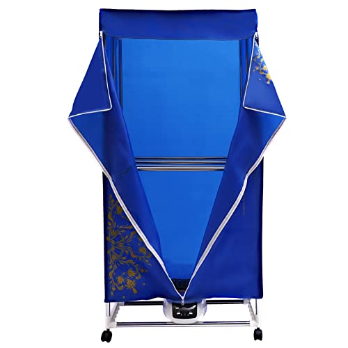 Portable Clothes Dryer, 110V 1500W Electric Clothes Dryer 1.5 meters 2-Tier Foldable Drying Rack with Remote Control & Adjustable Timer Low Noise for Home,Laundry,Apartment