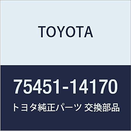 TOYOTA (toyota) Genuine Parts rowa-bakkupaneru Emblem No. 1Supra Part No 7545114170