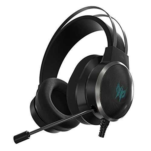 Bild zu Predator Galea 500 Gaming Headset (TrueHarmony 3D Soundscape Technologie, EQ Controller, Virtual 7.1 Surround Sound) metallic/schwarz