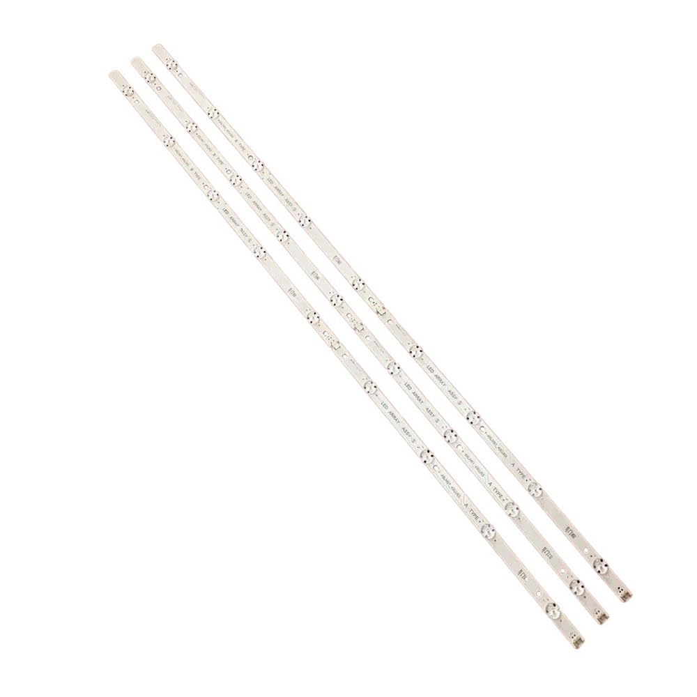6 uds retroiluminación LED for TV 49UJ701V TV 17Y 49 Pulgadas LED Apto for Array 49LJ61/UJ65 49LH61 49UJ65 AB 49UJ651V 49LJ614V 49UJ650 49UJ635(Kit 6pcs For 1 TV)