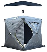 Amazon.co.jp: TENPLAY アイスフィッシングテント サウナテント 【極厚