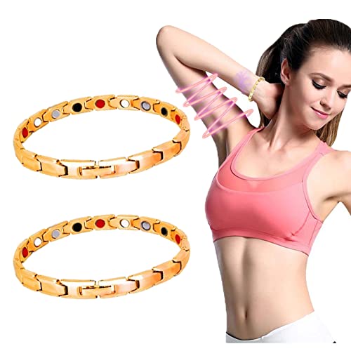 AHSRW 2/4 PCS Magnetic Lymph Detox Bracelet Cover
