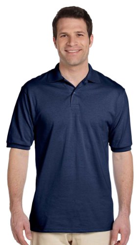 Jerzees Adult 5.6 oz. SpotShield™ Jersey Polo XL J NAVY