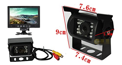 Amazon.co.jp: 12V/24V両用 9インチ液晶モニター + 防水・暗視バック