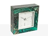 RELOJ VIDRIO DECORADO