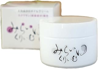 スクワラン配合、天然成分のクリーム『みらいゆ くりぃむ』たっぷりサイズ 内容量:65g