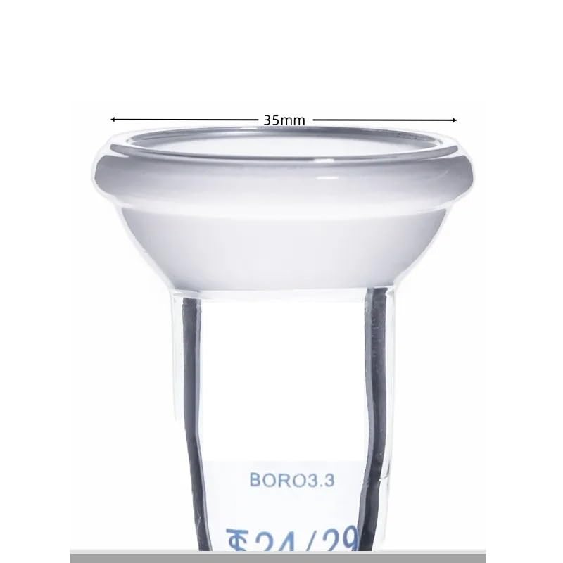 Wymienna wtyczka adaptera do szkła laboratoryjnego — złącze sferyczne, odporność na wysoką temperaturę(Plug diam.24mm)