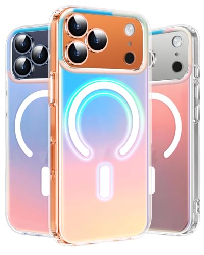 Coque téléphone 17 Pro arc-en-ciel élégante pour sublimer votre style au quotidien