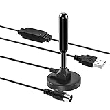 Einfache Plug & Play Installation an allen DVB-T2 TV Geräten & Receivern: Schritt 1. Antenne mit Receiver verbinden 2. Sendersuchlauf starten 3. Fertig!