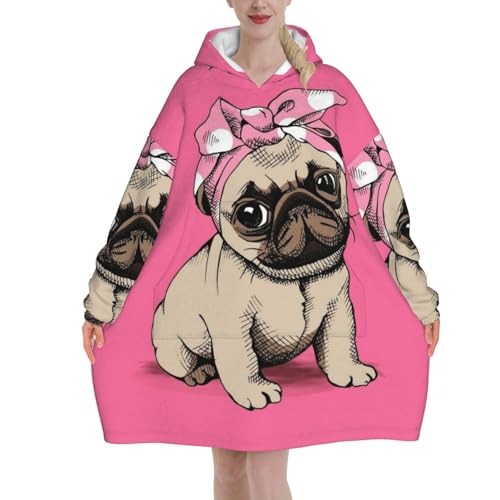 Sweat plaid carlin rose pour des soirées cocooning