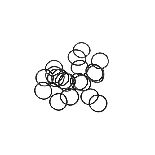 uxcell Joints toriques nitrile 13mm OD 11mm ID, paquet 20
