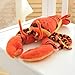 Heguowei 45 cm / 55 cm / 110 cm Simulazione Aragosta Peluche Bambola Giocattolo farcito Mare Animale Pesce Aragosta Cuscino Creativo Morbido Capretto Giocattoli per Bambini Regali Aragosta 110cm