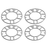 4 Stücke Aluminium Spurverbreiterungen Distanzscheiben Platte Auto Spurverbreiterungen Bolzen Für 4X100 4X114,3 5X100 5X108 5X114,3 5X120