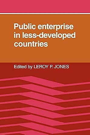 Public Enterprise in Less Developed Countries book cover