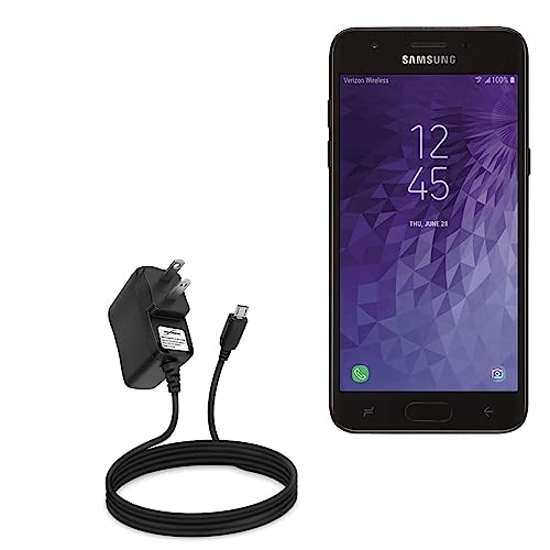BoxWave Charger Compatible with Samsung Galaxy J3 Orbit - Wall Charger Direct (5W), Wall Plug Charger for Samsung Galaxy J3 Orbit